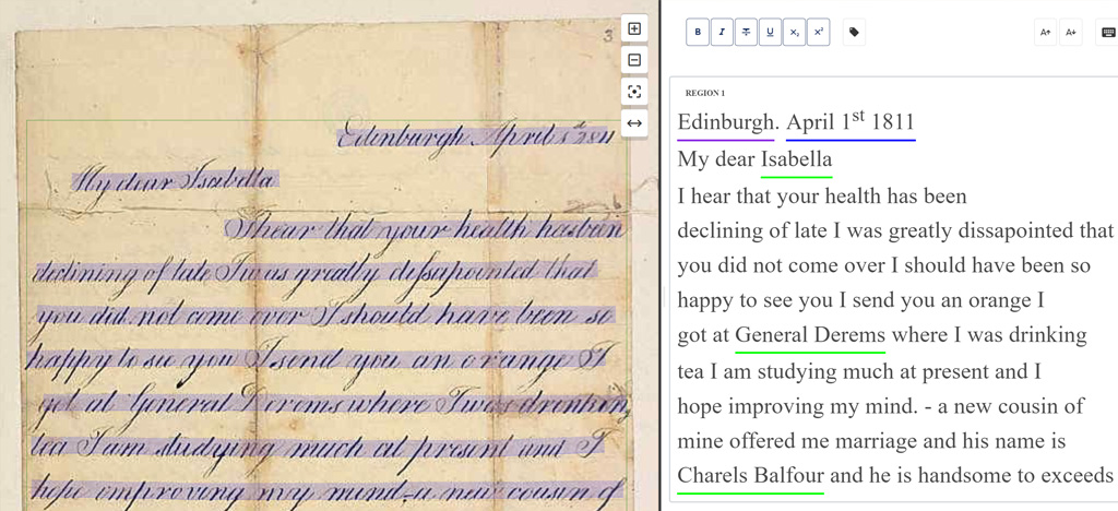 AI-powered platform for text recognition and transcription, with your calligraphy