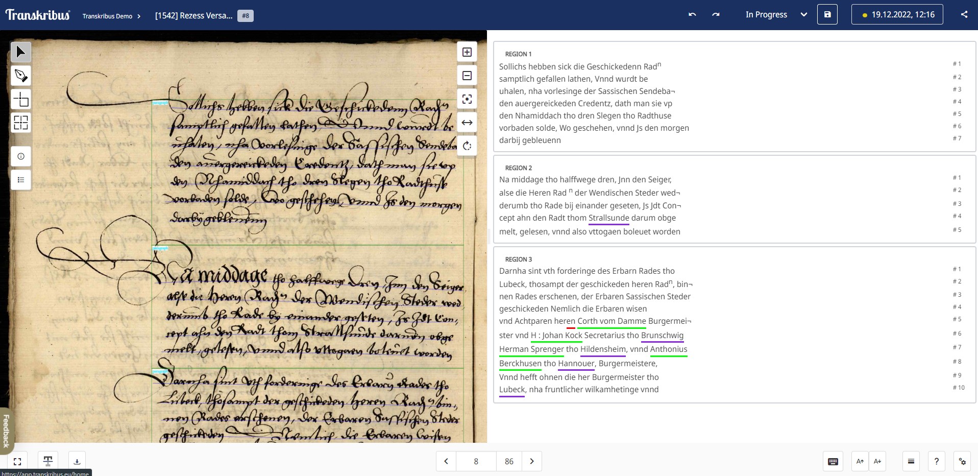 How to digitise archival materials with Transkribus